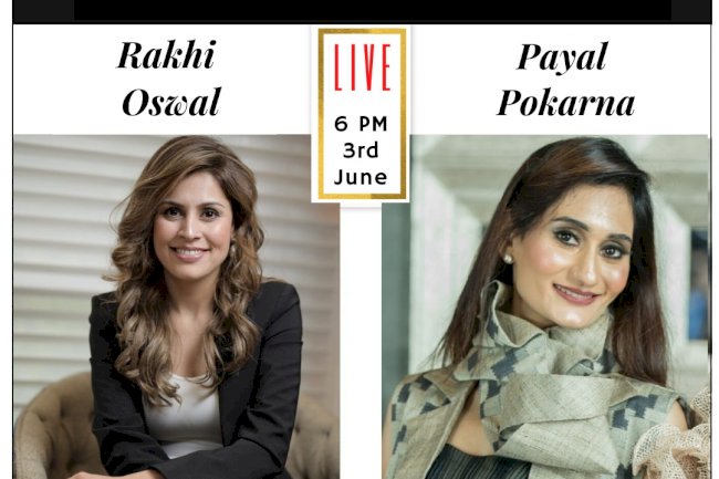 Instagram live With Rakhi Oswal