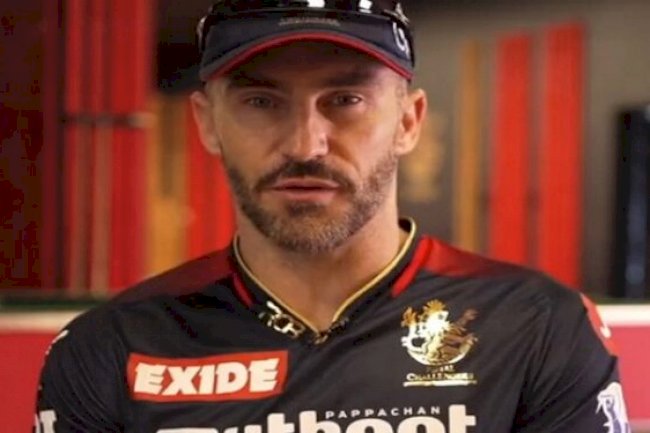 RCB captain Faf du Plessis finally react on CSK captain MS Dhoni