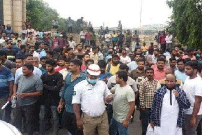 IND vs AUS T20 Hyderabad: situation broke out in Gymkhana Grounds
