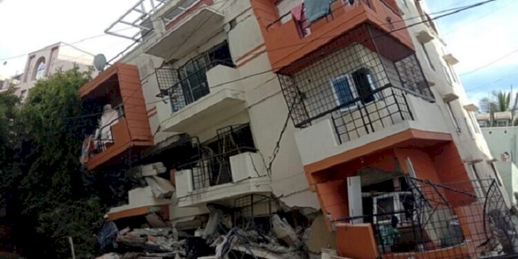 Five-storey building collapses in Bengaluru