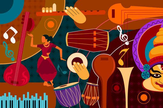 How does Indian Classical Music impact mental health?